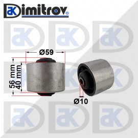 Тампон Ø 10 х Ø 59 х 56/40 mm